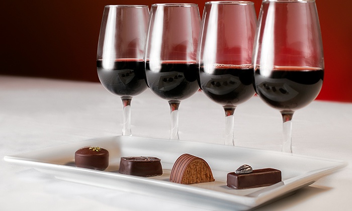 Chocolate and wine
