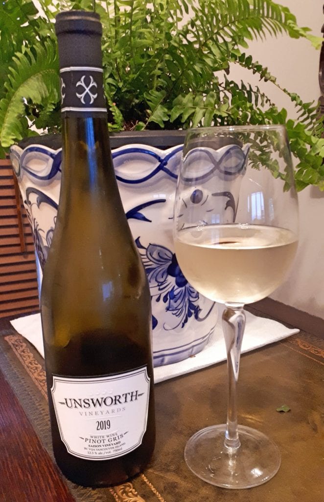 Unsworth Pinot Gris Saison Vineyard 2019