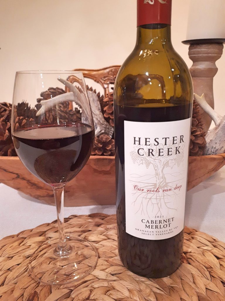 Hester Creek Select Vineyards Cabernet Merlot 2021 ($18.99)