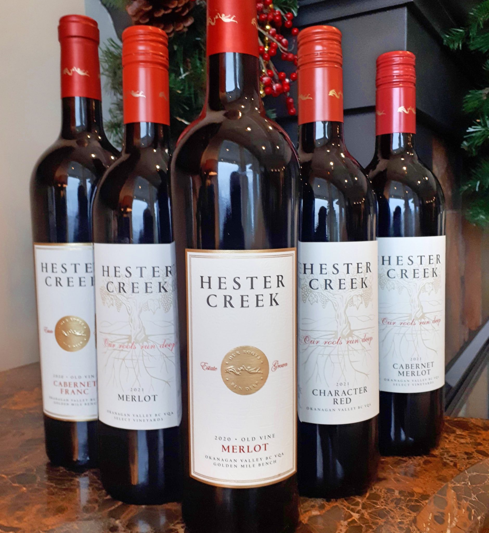 Five Hester Creek '20 and '21 Reds - BCwinetrends