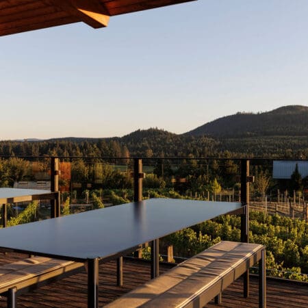 Blue Grouse tasting room