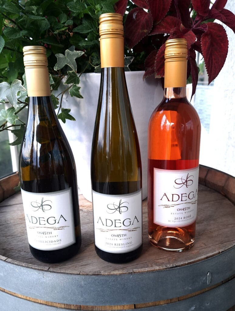 Adega on 45th Rose and whites