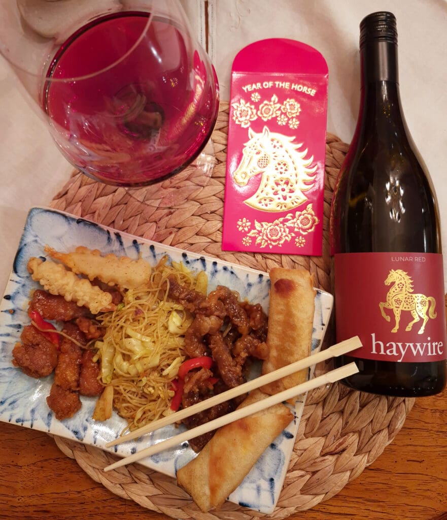 Haywire Lunar Red with Ginger Beef, Singapore Noodles, Sweet & Sour Pork and More
