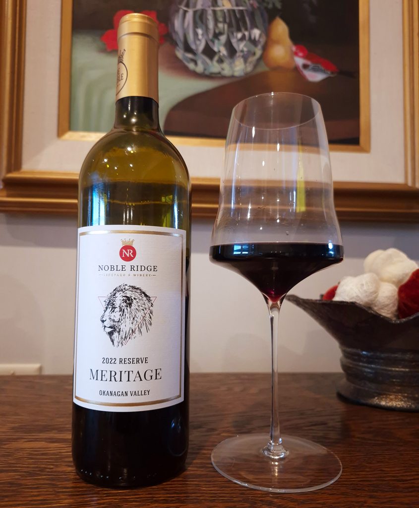 Noble Ridge Reserve Meritage 2022 ($43)