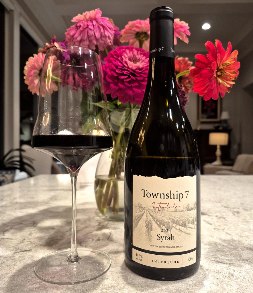 Township 7 Interlude Syrah 2024 ($44.97) A powerful, polished Syrah reminiscent of a premium Australian Shiraz. 