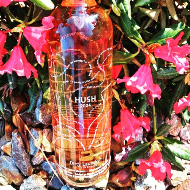 @dirtylaundrywinery Hush Rosé 2024🇨🇦🍷

“Hush Rose is a favourite in the Dirty Laundry portfolio and we are incredibly excited to be able to release our first single-varietal with the 2024 vintage. ln this special vintage, our winemaker Mason Spink used 100% Syrah grapes sourced from Washington State, juice was pressed with minimal skin contact, resulting in a delicate salmon-pink colour and bringing thoughts of long days spent lounging on a patio.

Juices were fermented at relatively cool temperatures, preserving aromatics, then racked off into stainless steel for settling. Our wildly popular Rose is the ultimate crowd-pleaser and one that our winemaking team looks forward to each year.”

Alcohol % 13.0 / pH 3.66/ TA 5.25 / RS 8.2

This radiant watermelon-pink rosé captivates with its electric hue and stunning clarity. Lively aromas of red currant, ripe strawberry, and tart rhubarb dance on the nose, while the palate bursts with juicy watermelon, bright cherry, and fresh strawberry. Light to medium-bodied, it offers crisp, well-balanced acidity and a refreshing, vibrant finish. 91 Points

#topshelf #yesbcwine #bcwine #foodielife #bcwinecountry #winecountry #wine #explorebc #explorebcwine #foodfriendly #winelover #wineblogger #shiptosip #BuyBC #bcwinelife #bcwinetrends #washington #bcwinetrends #craftedinbc #summerland #roseallday #roséallday